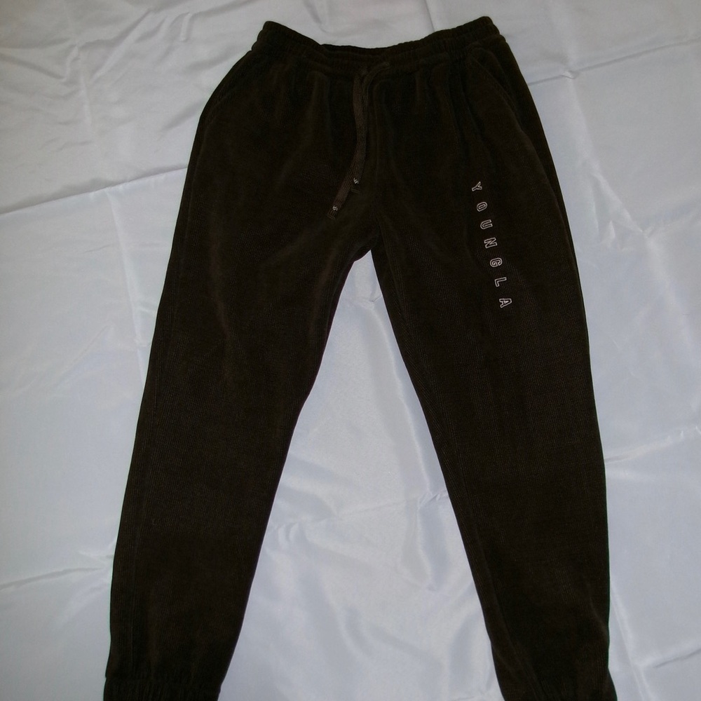 YoungLA Dark Brown Sweatpants